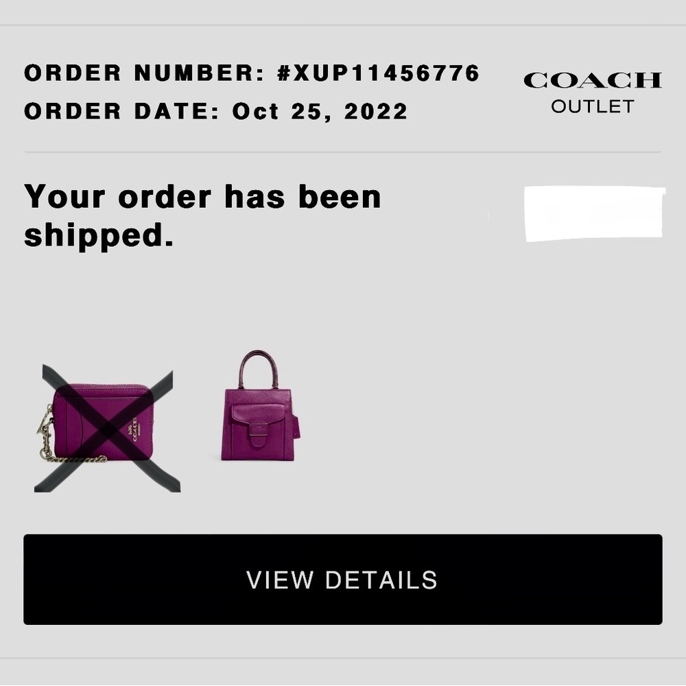 Coach Mini Pepper Crossbody in Black Antique Nickel/Boysenberry, NWT - Picture 12 of 12